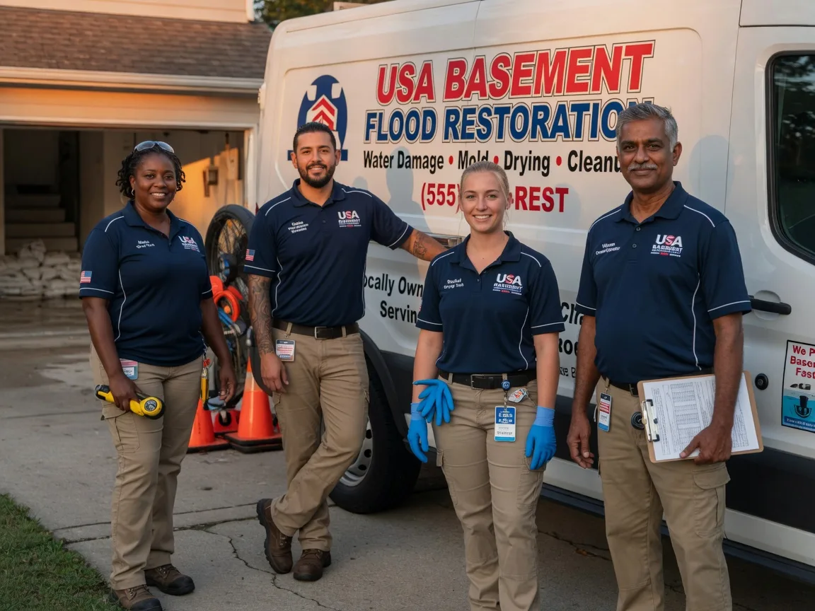 Basement Flood Cleanup company in Gipsy, PA